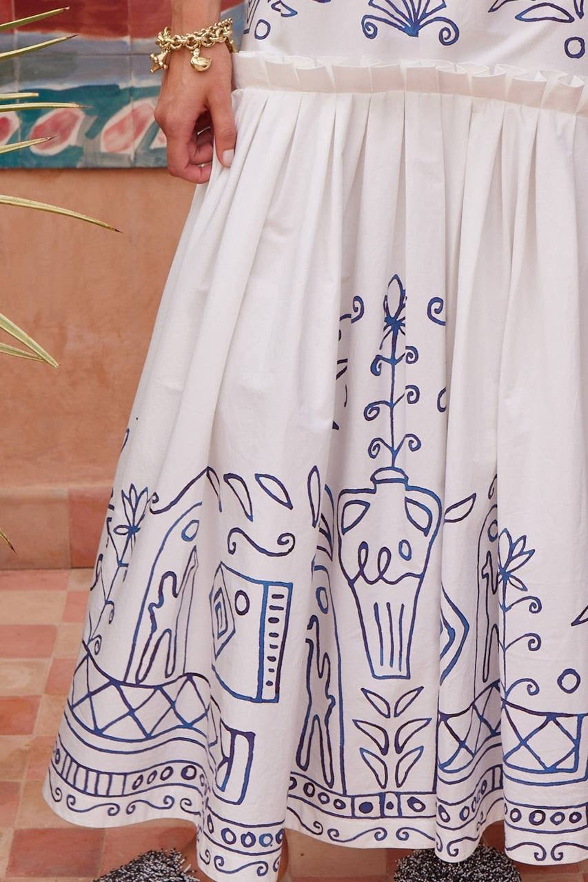 ALM Leela Cotton Midi Dress