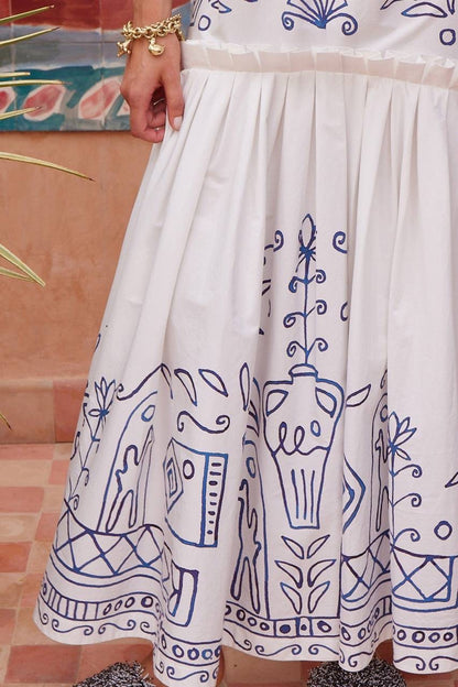 ALM Leela Cotton Midi Dress