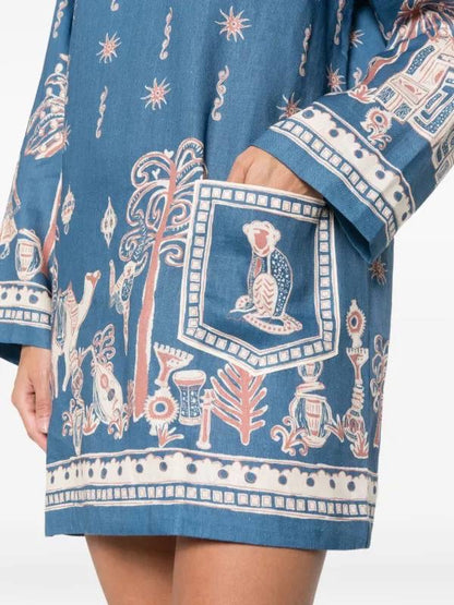 ALM Acacia Linen Mini Dress