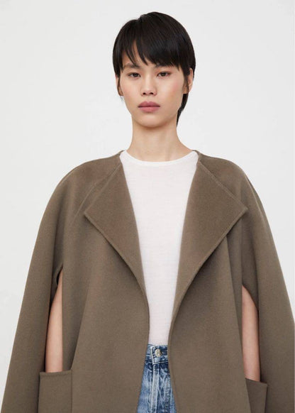 TOT Wool Doublé Cape Coat