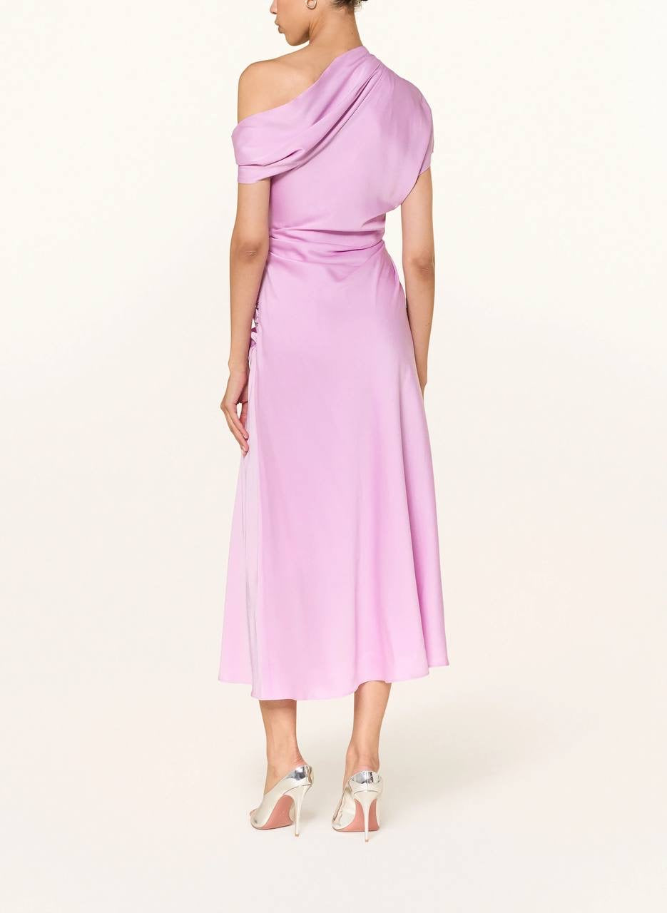 SK Joanna Satin Midi Dress