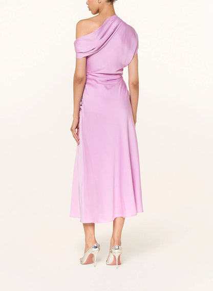 SK Joanna Satin Midi Dress