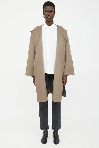 TOT Wool Doublé Cape Coat