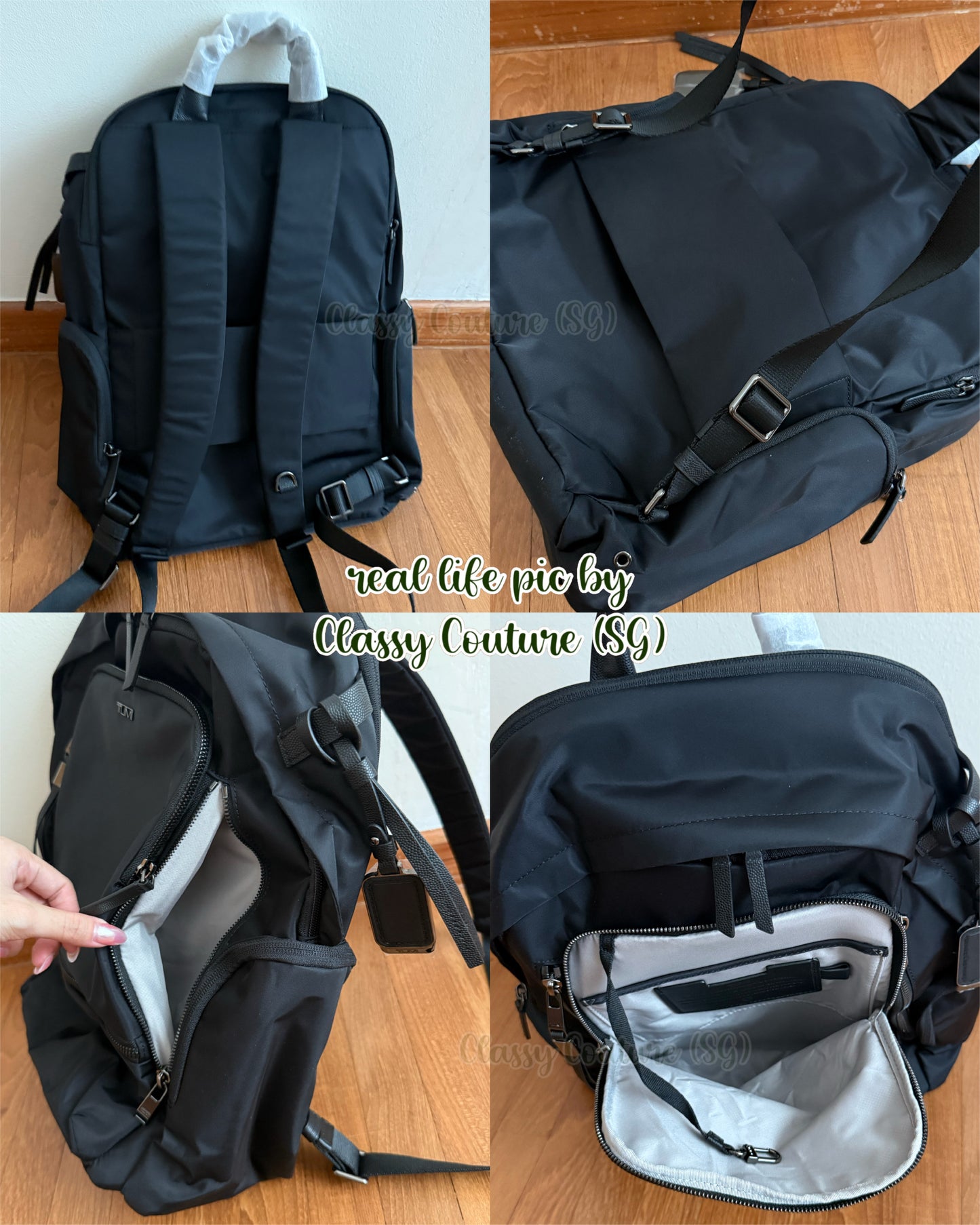 6 Colors! TM Voyageur Celina Nylon Backpack Bag