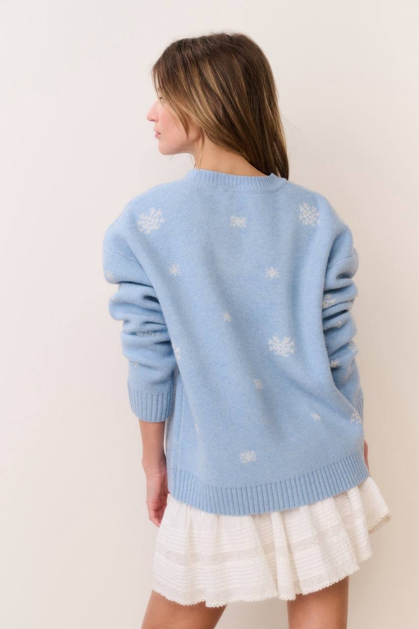 LSF Francie Wool Jacquard Pullover