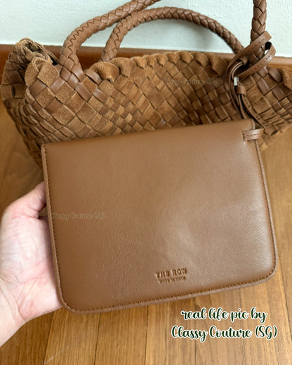 TR Ruth Small Woven Lambskin Leather & Calfskin Suede Tote Bag