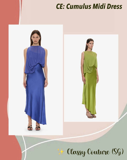 CE Cumulus Silk Midi Dress