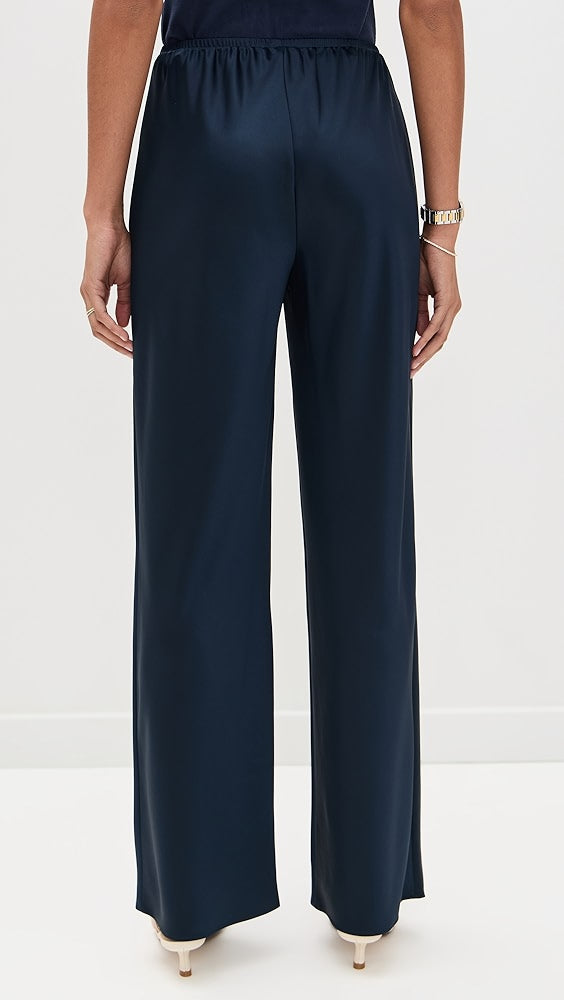 5 Colors! Ref Gale Satin Mid Rise Bias Pant