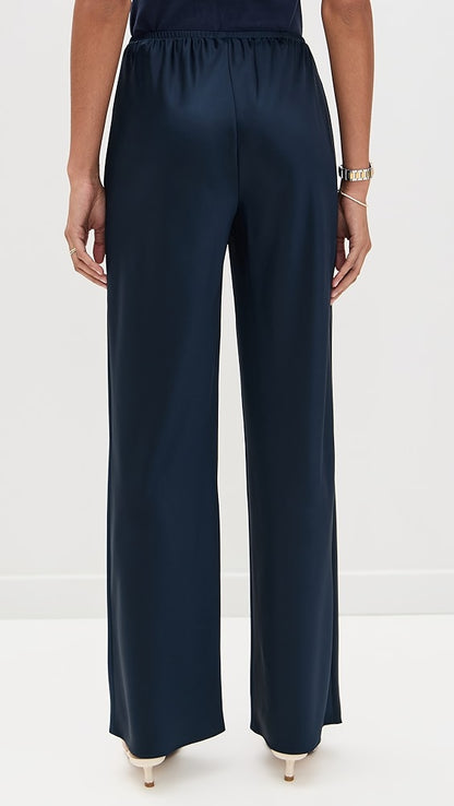 5 Colors! Ref Gale Satin Mid Rise Bias Pant