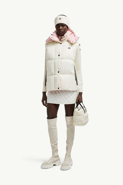 MC Luzule Hooded Down Gilet Sleeveless Vest