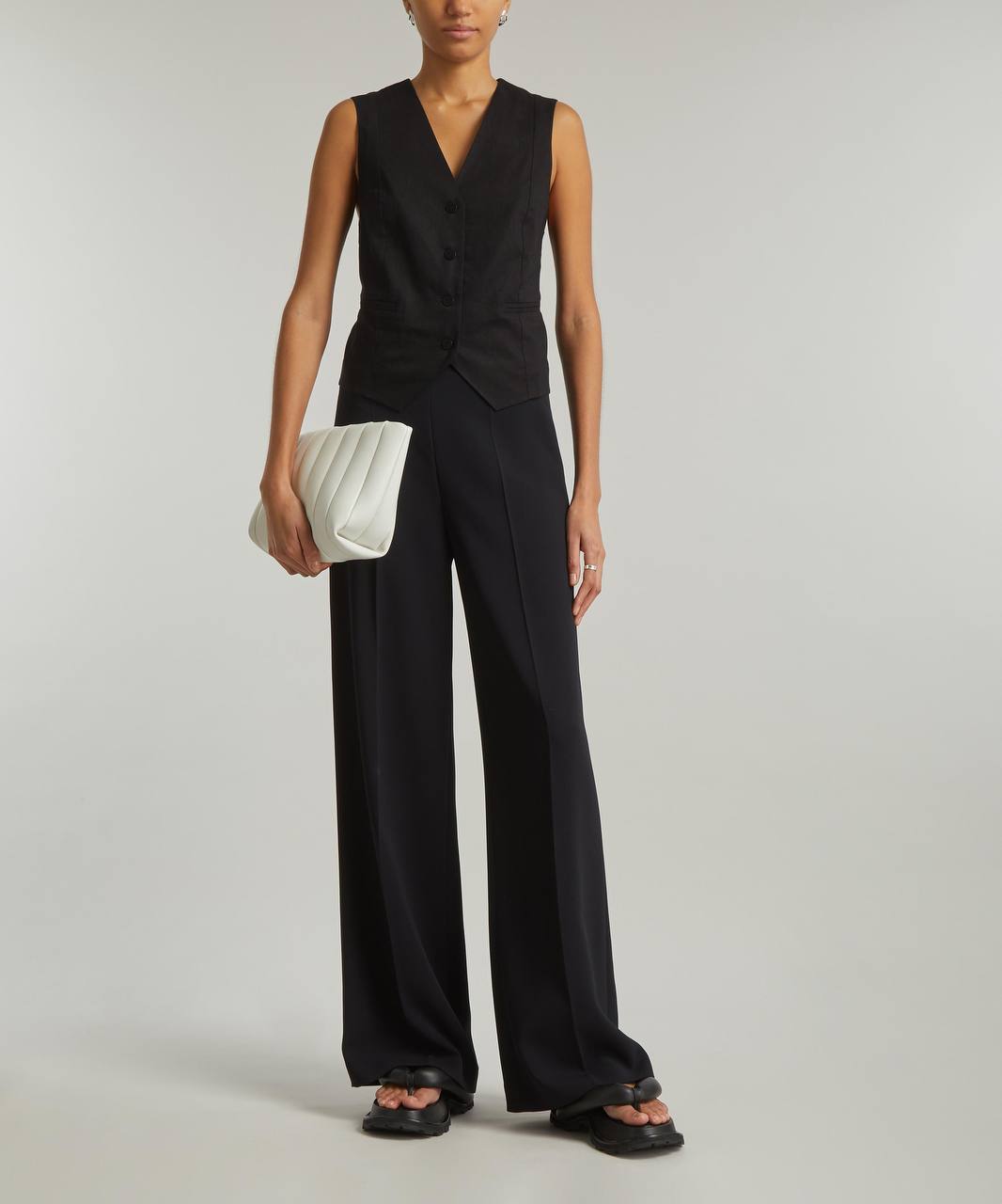 RX Norah Cotton-Linen Vest