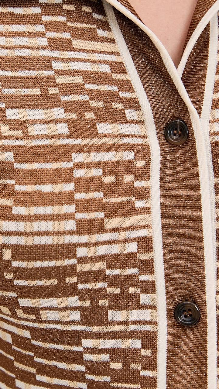 ALM Stefanie Knit Shirt | Midi Skirt | Viscose-blend Set