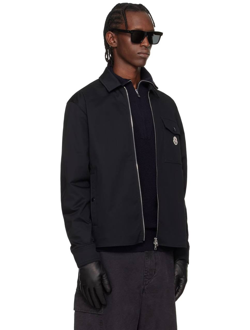 MC Men’s Cotton-blend Gabardine Shirt Jacket