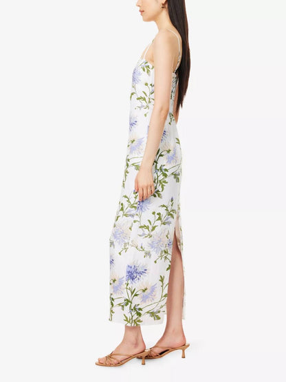 3 Colors! Ref Frankie Linen Midi Maxi Dress