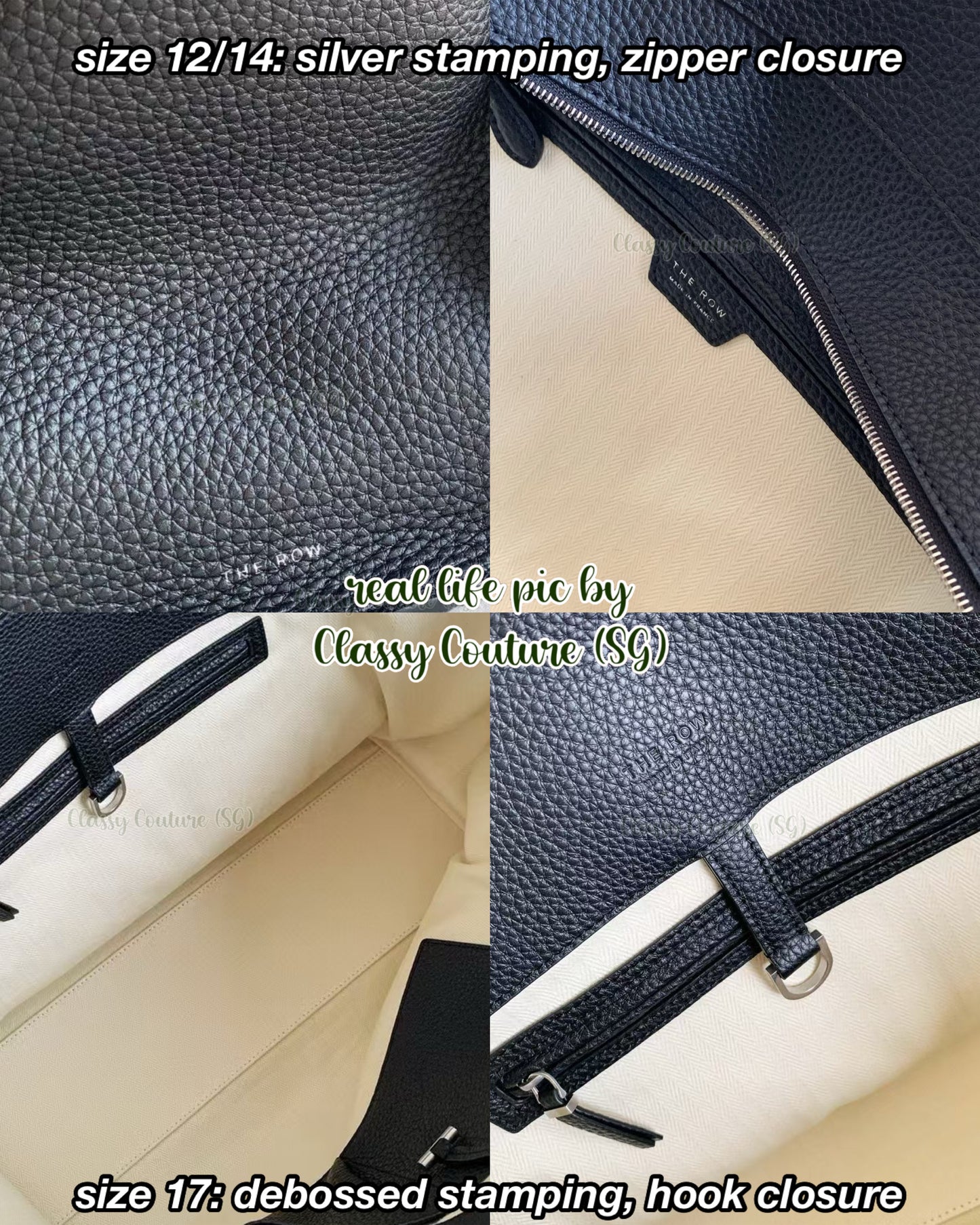 3 Colors! TR Marlo 12/14/17 Bag in Matte Grained Calfskin Leather
