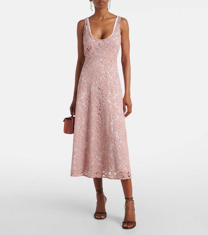DS Lacy Dream Lace Midi Dress