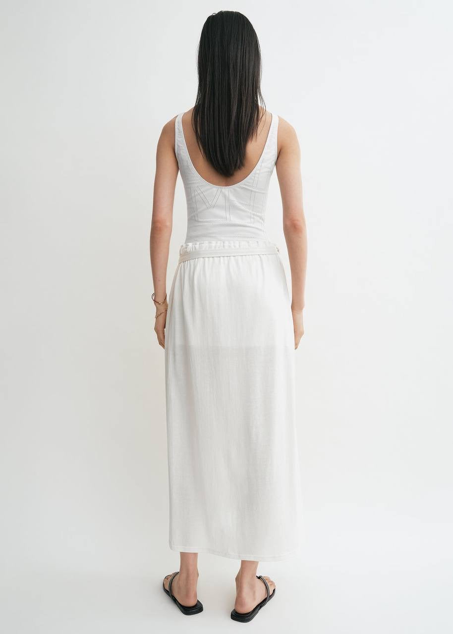 TOT Cotton Shirt | Pant | Wrap Midi Skirt | Set