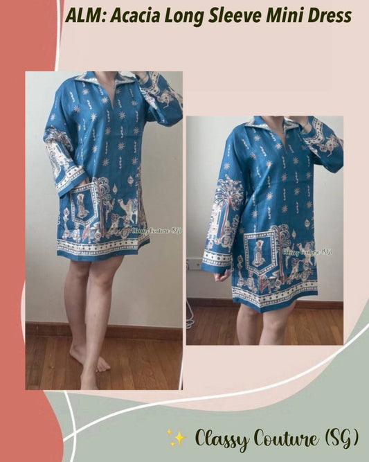 ALM Acacia Linen Mini Dress