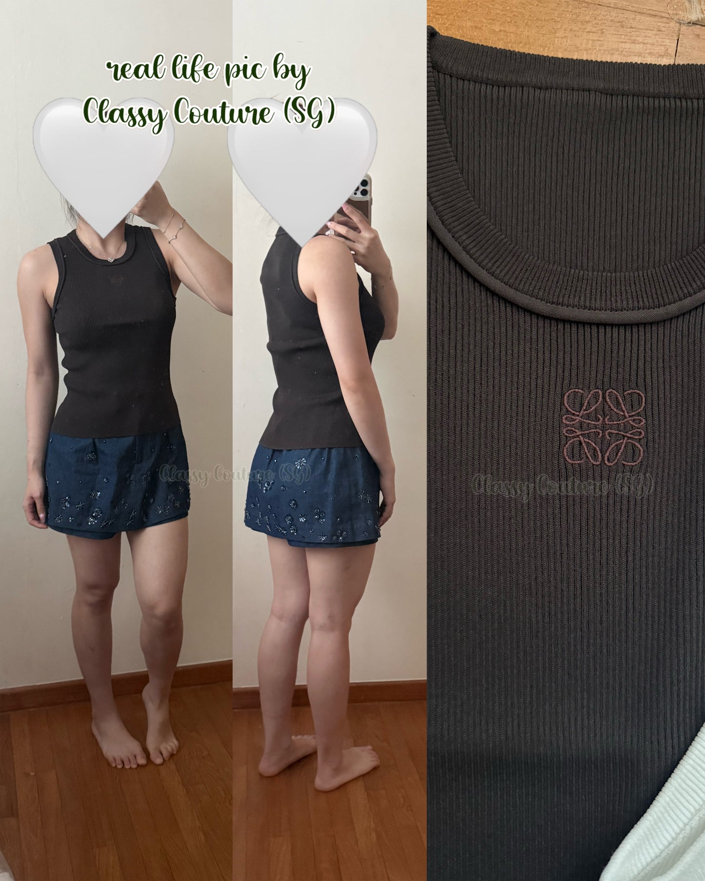 LW Anagram Stretch-viscose Tank Top