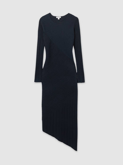 RS Jem Knitted Colorblock Midi Dress