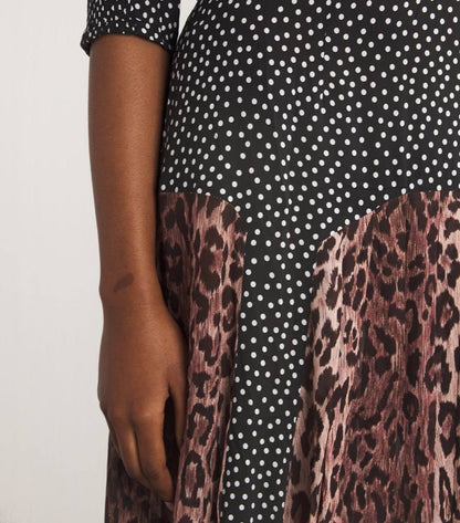 RX Printed Meg Midi Dress