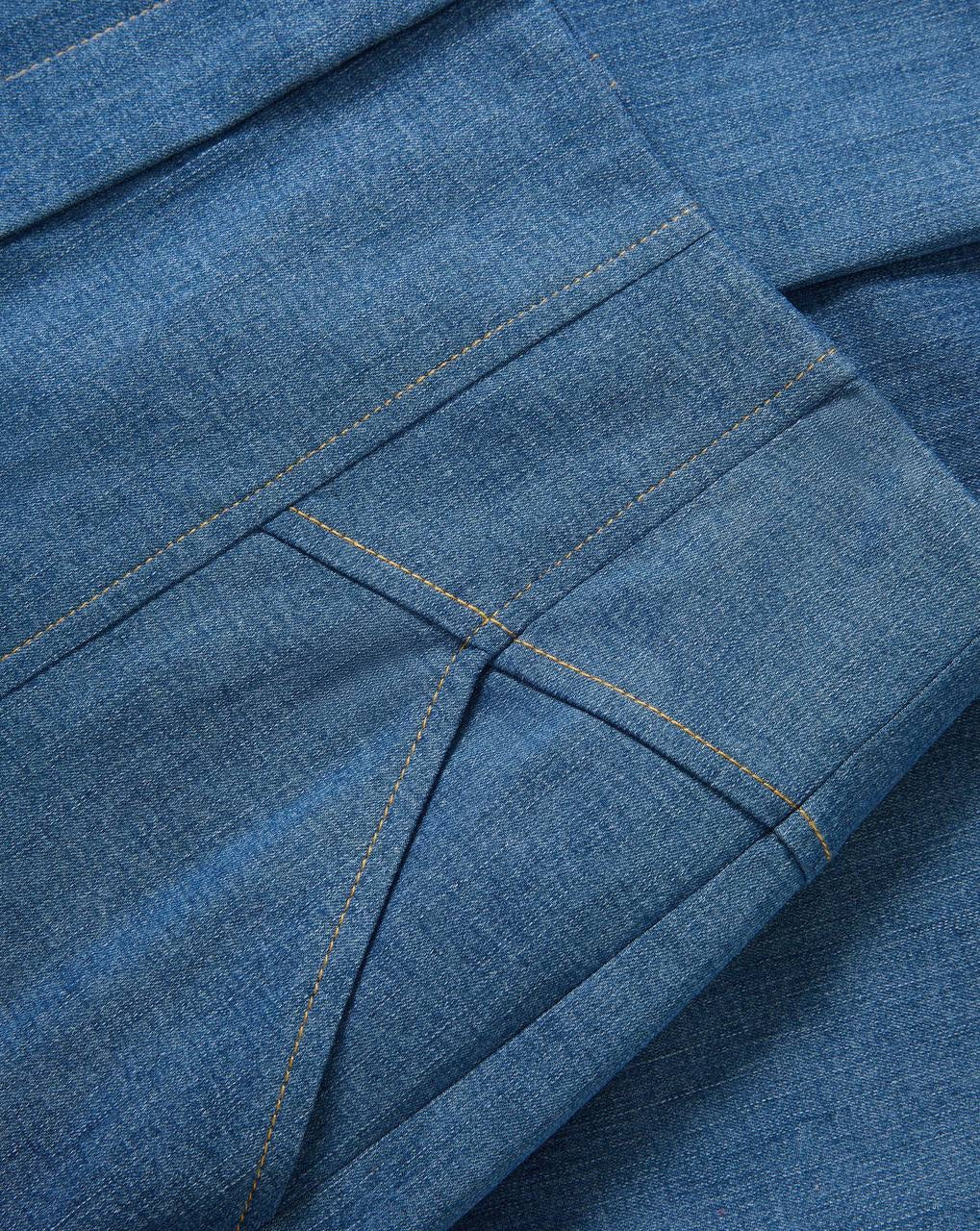 VB Randy Single-Breasted Blazer | Frenkle Pant | Cotton-blend Denim Set