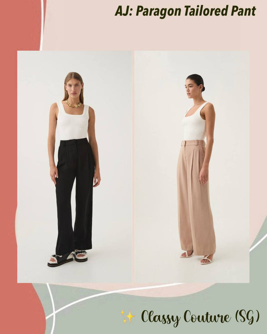 AJ Paragon Tailored High Waist Pants