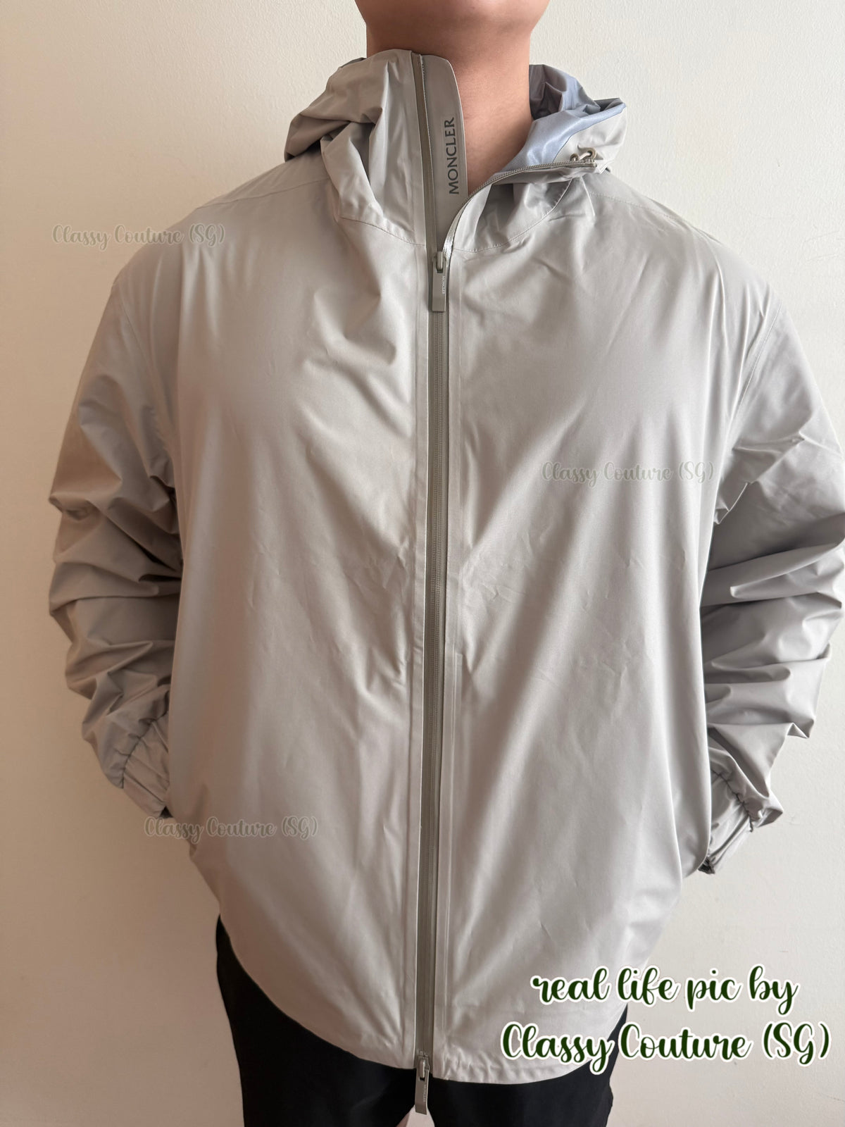 2 Colors! MC Men’s Bise Hooded Lightweight Water-Repellent Jacket