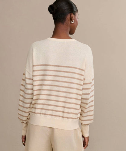 JK Avery Crewneck Pullover Sweater