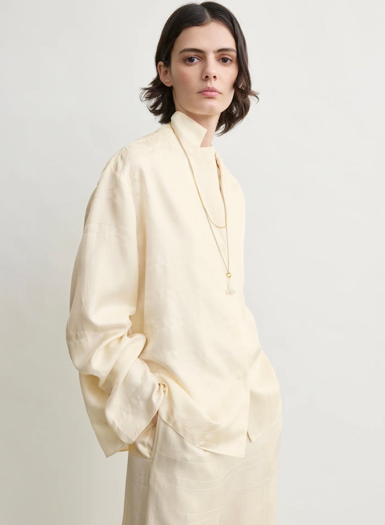 9 Colors! (PART 2/2) Tot Monogram Silk PJ Shirt Top | Shorts | Pants | Embroidered Set