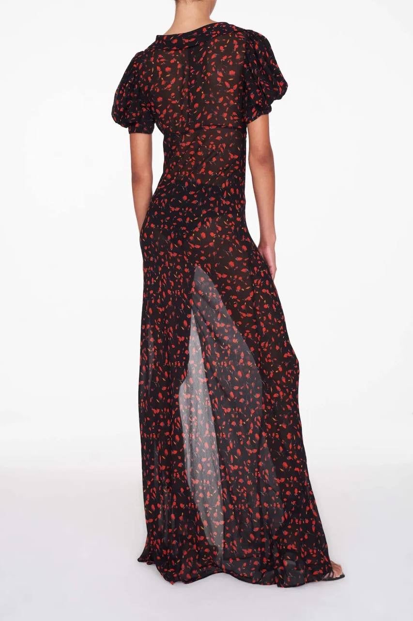 Restock! RB Magnolia Sheer Viscose Maxi Dress