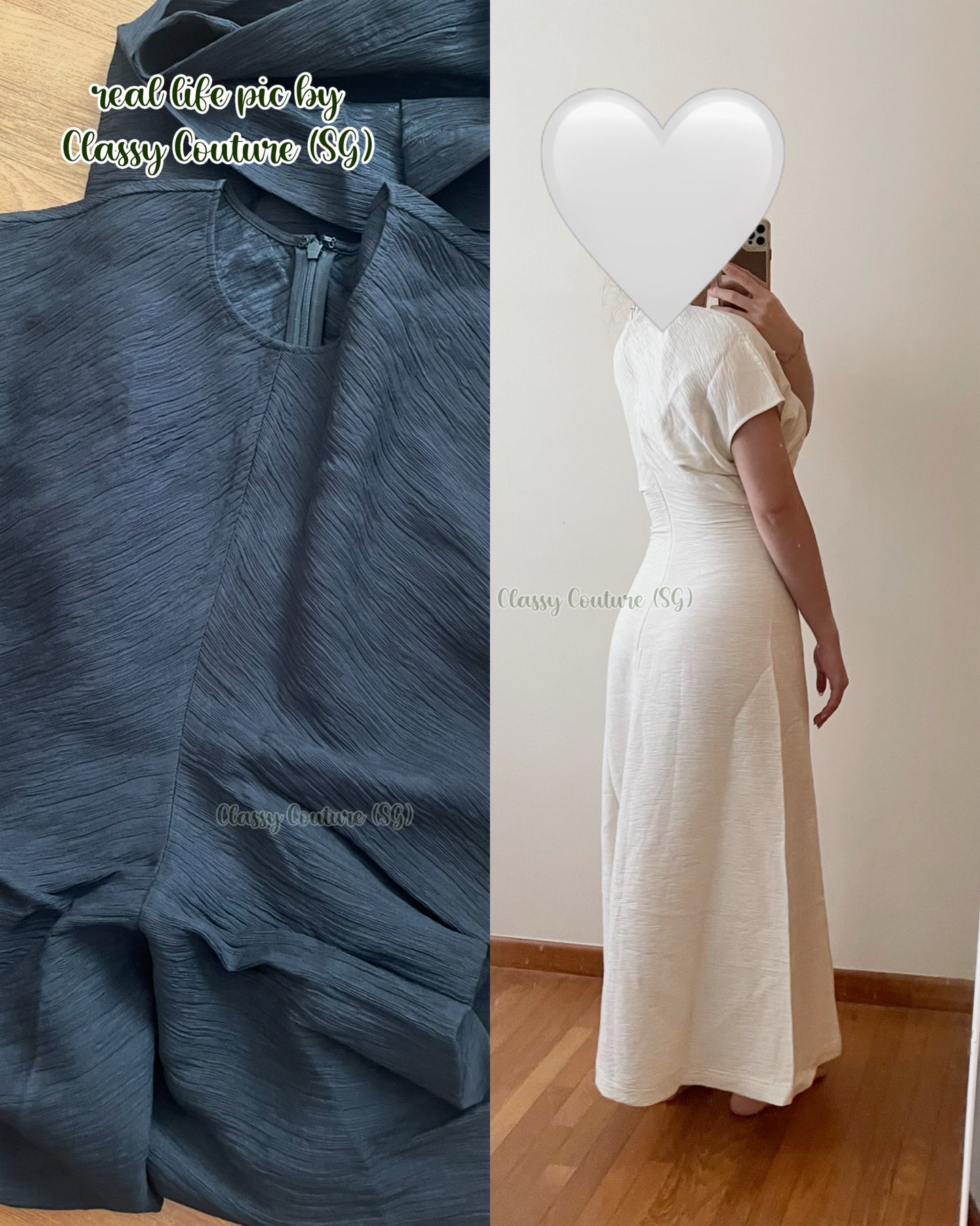 3 Colours! Tot Slouch Waist Crinkled Viscose-Blend Midi Dress