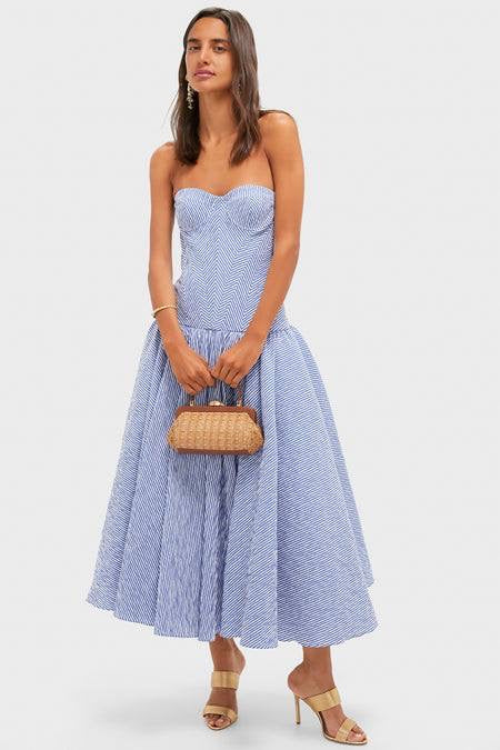 ALX Summers Ramie Midi Dress