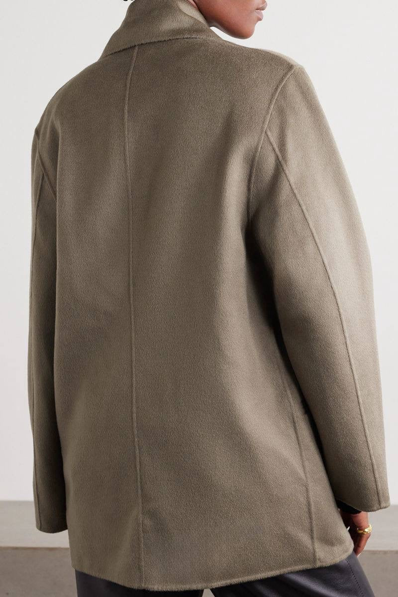 TOT Double-Breasted Wool Coat