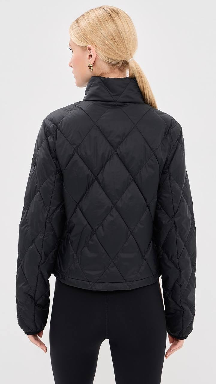 BBR Bramford Check-accent Packable Nylon Quilted Short Jacket