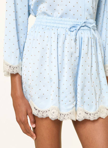 SD Limonessa Rhinestone-Embellished Shirt | Shorts
