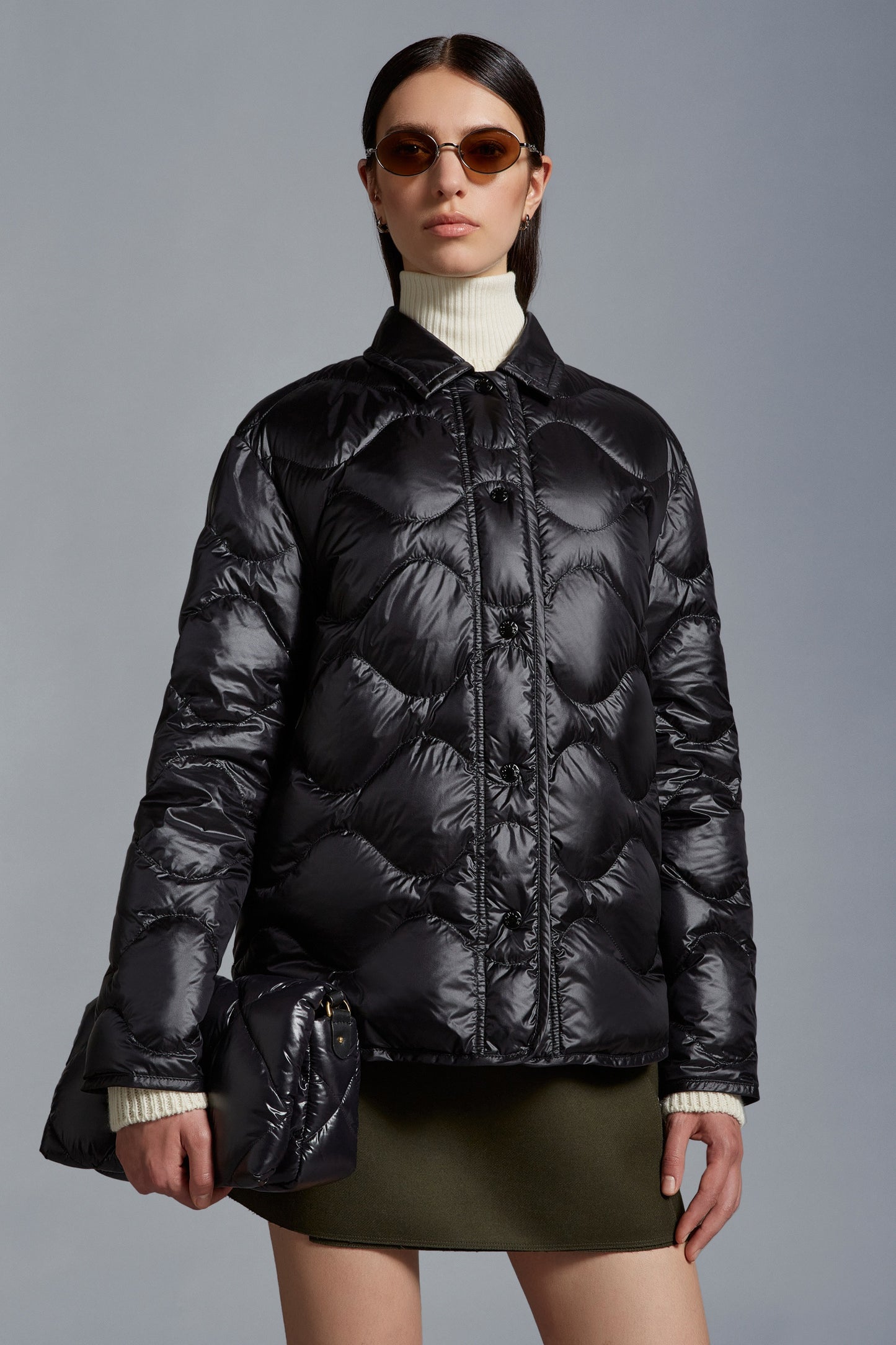 MC Quilted Padded Down Shirt Jacket