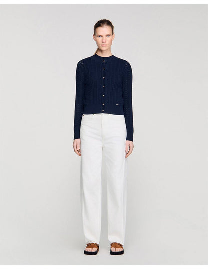 SD Flavio Cardigan | Textured Sweater Vest