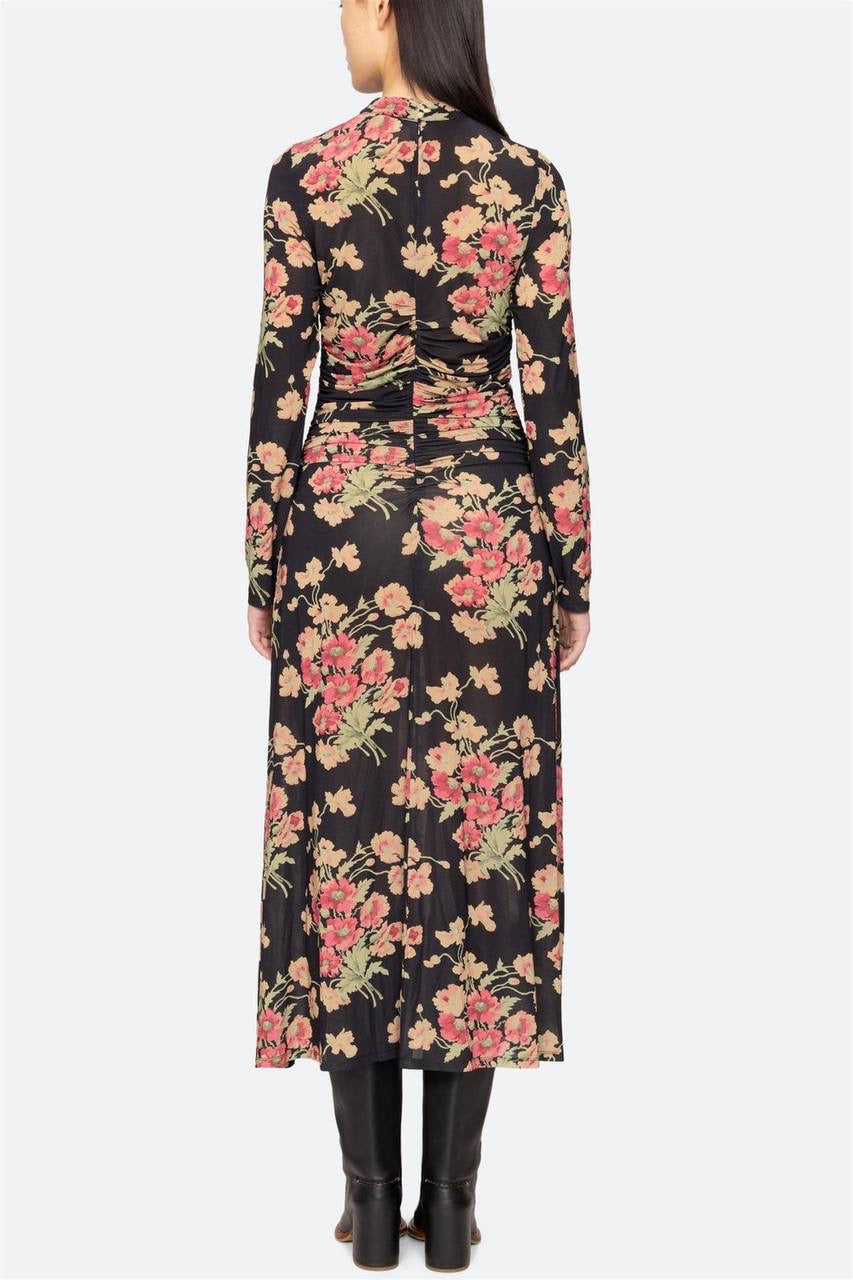 SE Cornelia Long Sleeve Midi Dress