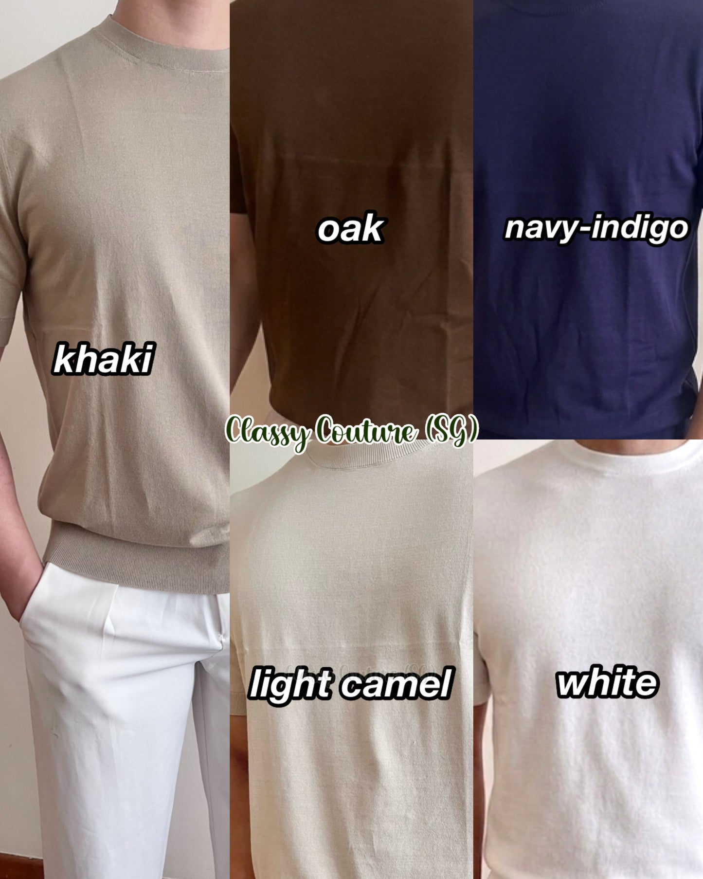 TOP PICK!! ZN Men's Cotton Knitted T-Shirt