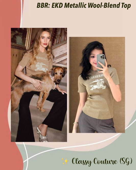 BBR EKD Metallic Wool-Blend Top