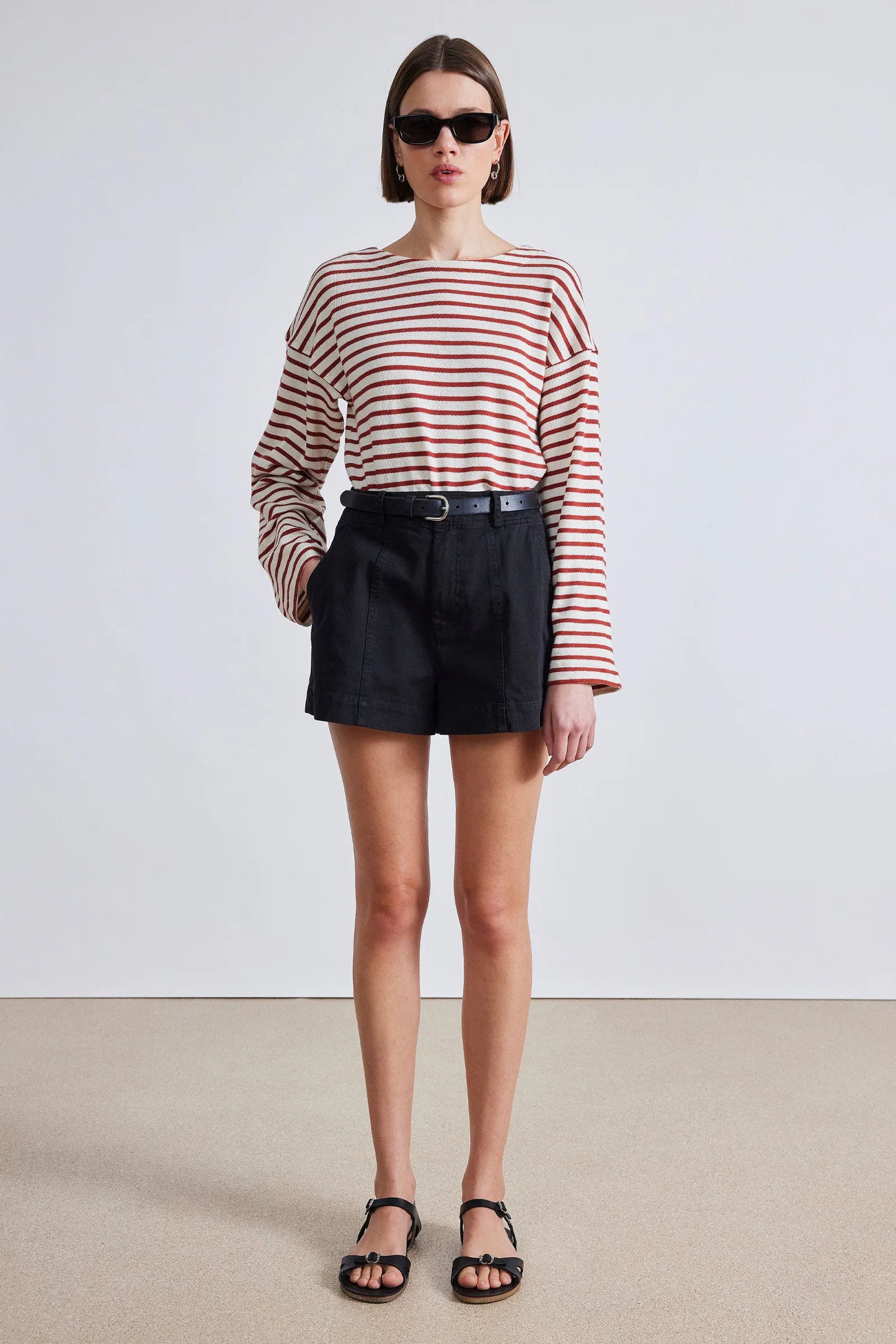 AA Veras High Waisted Cotton Shorts