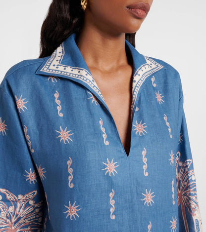 ALM Acacia Linen Mini Dress