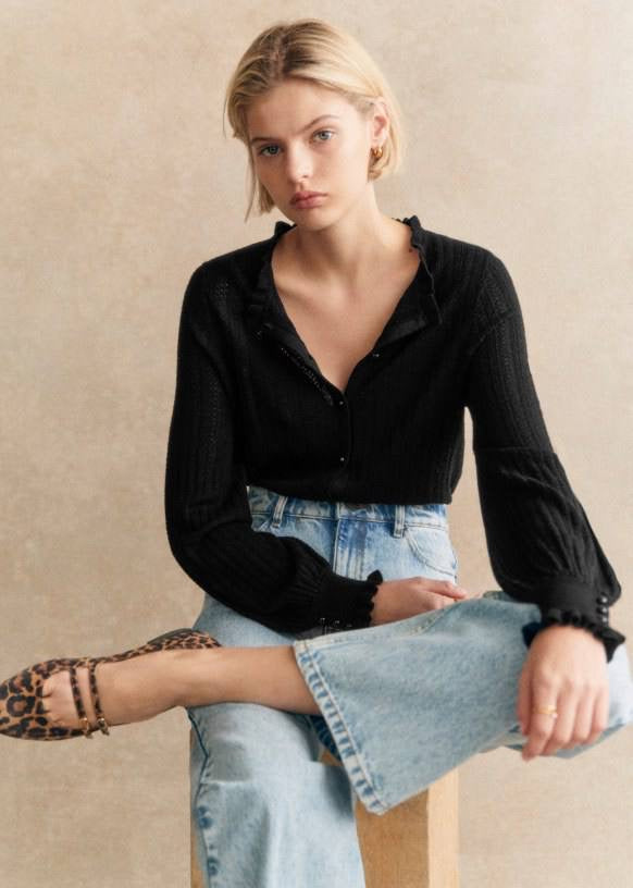 SZ Louis Merino Wool Cardigan