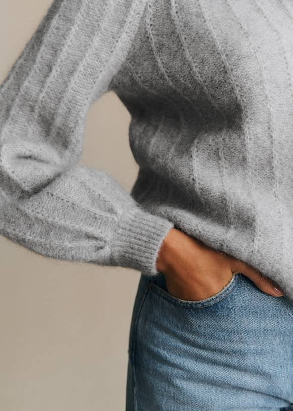 SZ Amance Mohair-Wool blend Cardigan
