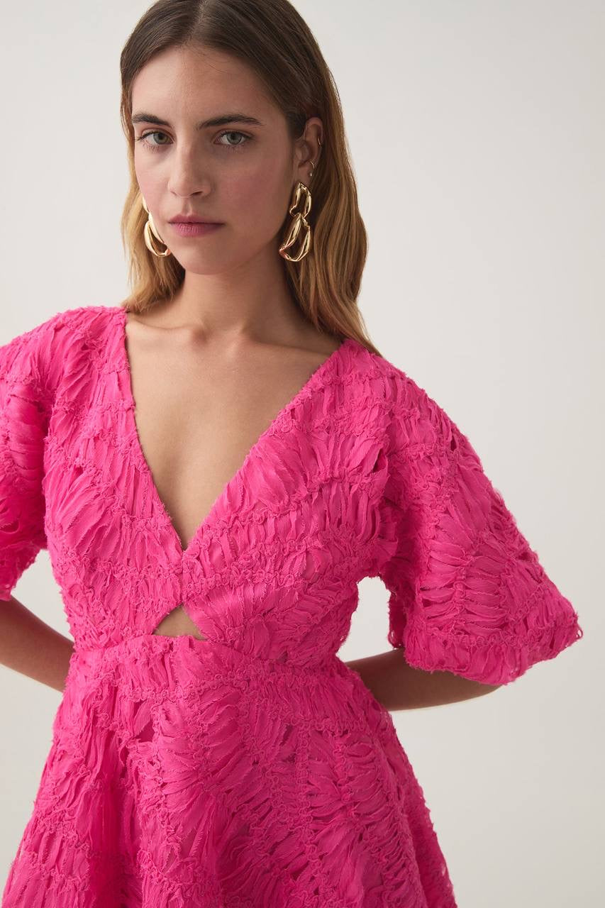 AJ Florential Swing Mini Dress