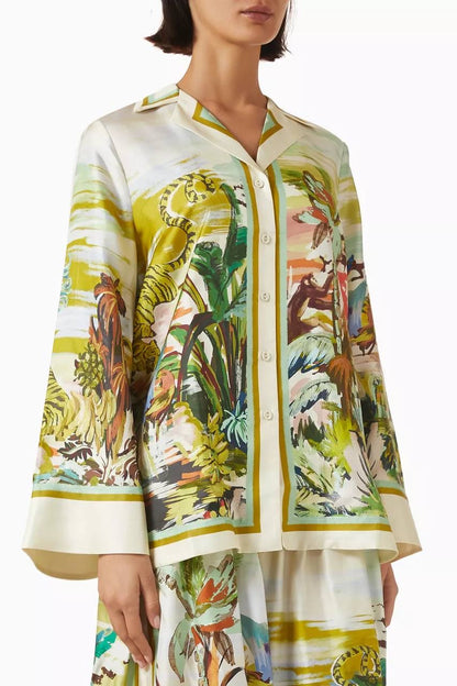 ALM Jungle Boogie Shirt | Pants | Silk Set