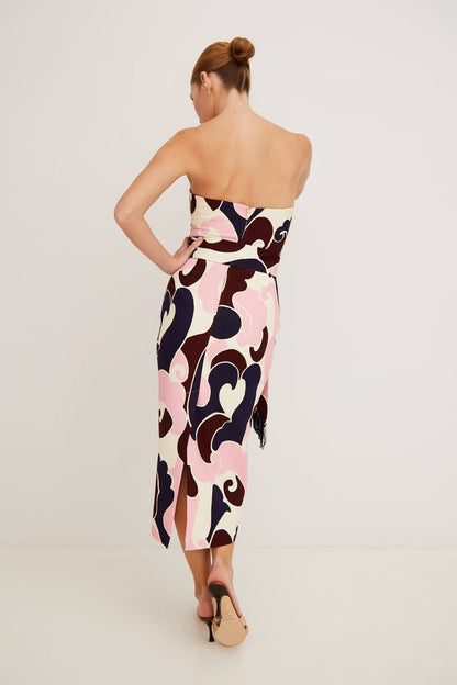 CC New Castle Viscose Midi Dress