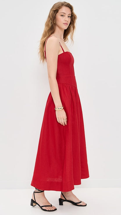 RESTOCK! Ref Katarin Linen Midi Dress