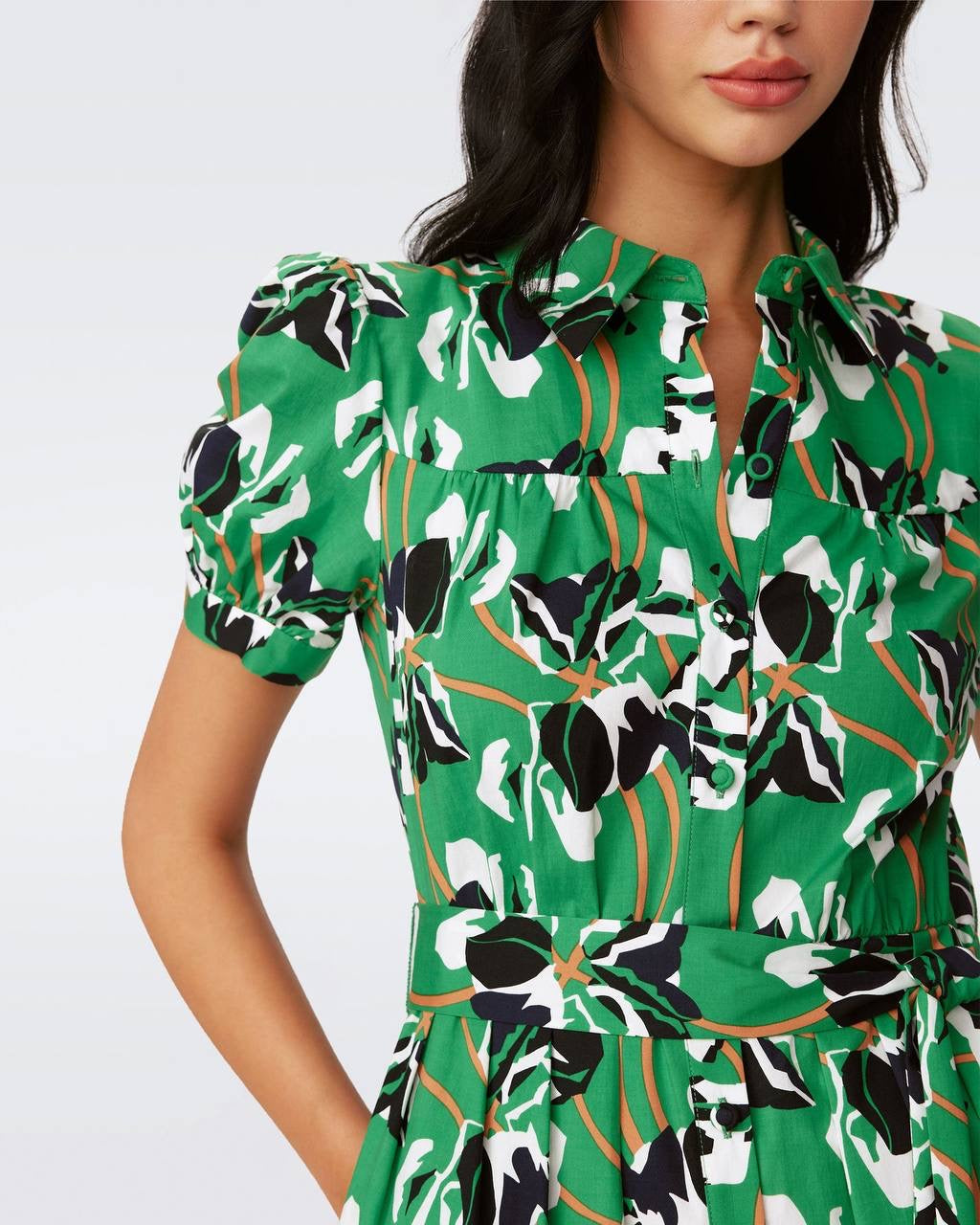 DVF Jonah Midi Shirtdress